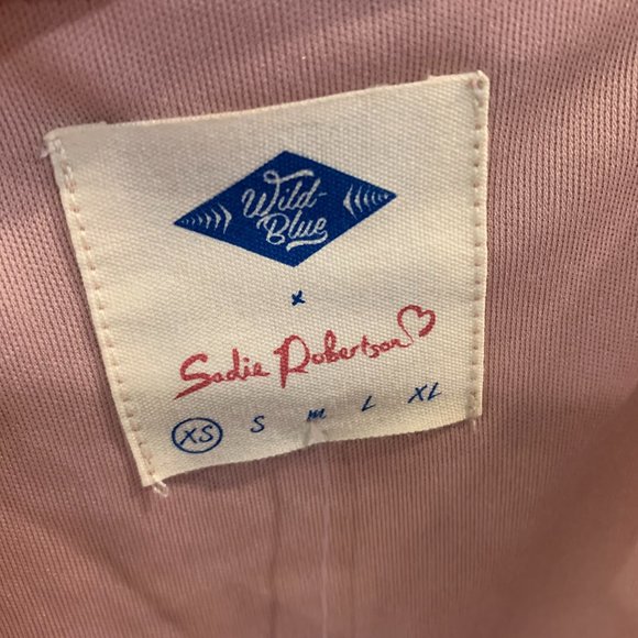 NWT! Wild Blue - Sadie Robinson Pink Ruffle Dress - Small - Picture 3 of 3